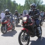 Motocykliści w Ciechanowie