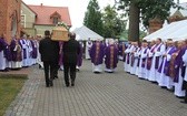 Rypin, Rogowo. Pogrzeb ks. Jacka Darmofalskiego