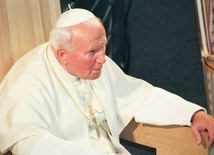 Jan Paweł II podczas wizyty w Polsce w 1999 roku