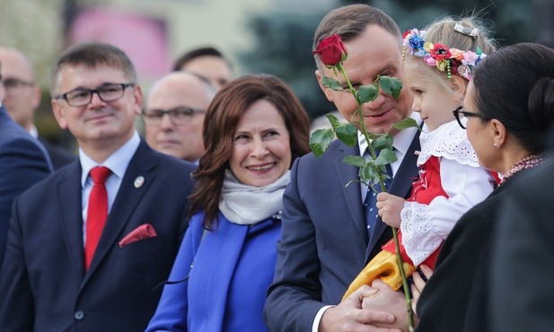 Prezydent mówił na Śląsku o etosie rodziny