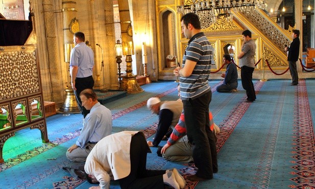 Modlący się muzułmanie