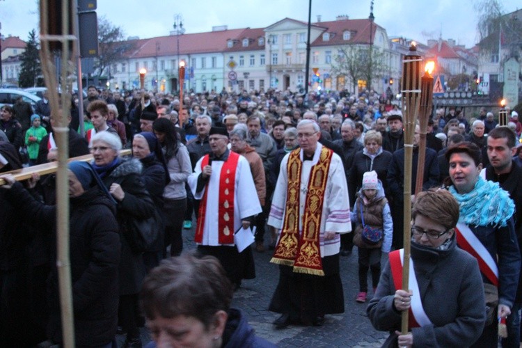 Droga Krzyżowa na ulicach Płocka