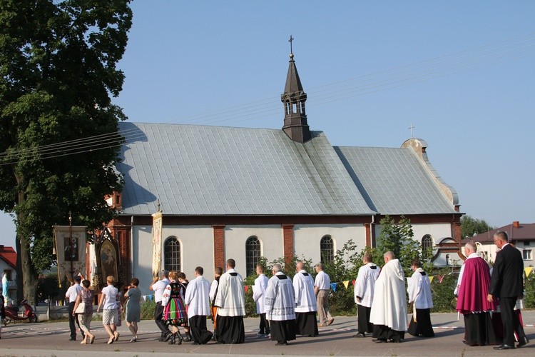 Lipowiec Kościelny. Nawiedzenie w parafii św. Mikołaja