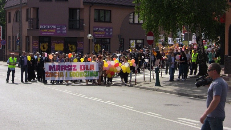 Marsz dla Życia i Rodziny w Ciechanowie 2015
