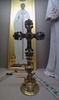 Włochy Tolentino 23 06 2025
Bazylika Świętego Mikołaja, San Nicola w Tolentino. Wnętrze kościoła. Kaplica Świętych Ramion (Cappella delle Sante Braccia) została zbudowana dla przechowywania relikwii ramion św. Mikołaja, oddzielonych od ciała w XIV wieku. W gablocie wystawiono relikwie świętego Mikołaja
FOTO:HENRYK PRZONDZIONO /FOTO GOŚĆ