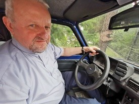 „Podaruj 1 grosz za 1 kilometr szczęśliwej jazdy na środki transportu dla misjonarzy”