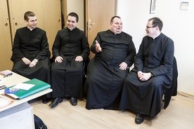 Czterech diakonów odwiedziło naszą redakcję