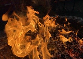 Pożar lasu w Czeskiej Szwajcarii gasi 700 strażaków z całego kraju