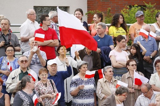 Prezydent Andrzej Duda na Placu Krakowskim