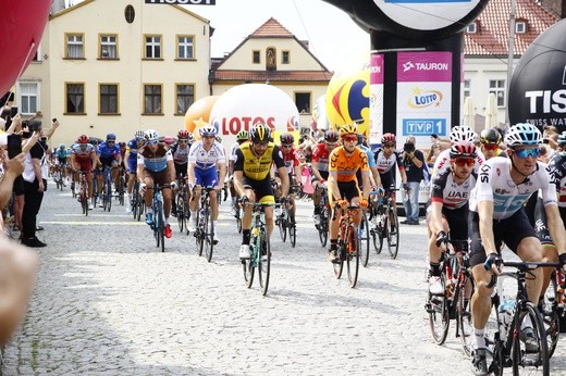 Start Tour de Pologne z Tarnowskich Gór