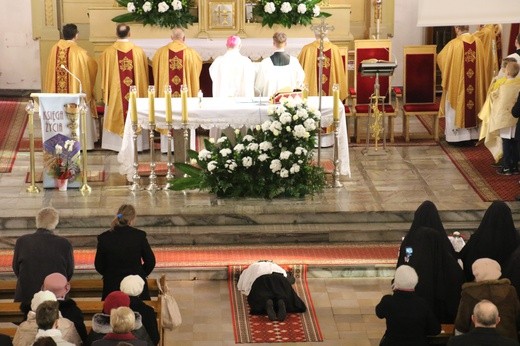 Śluby wieczyste u benedyktynek w Sierpcu