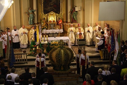 Śląskie dożynki w Pilchowicach