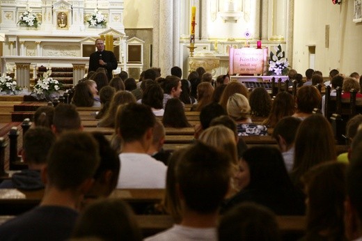 Młodzież u św. Stanisława Kostki w Lublińcu