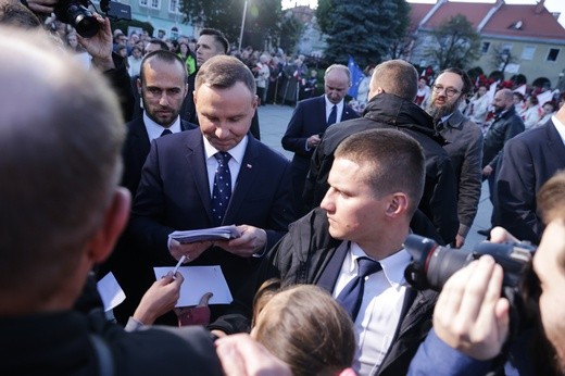 Andrzej Duda w Wodzisławiu Śląskim