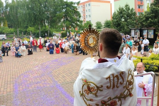 Boże Ciało w parafii Nad Jarem