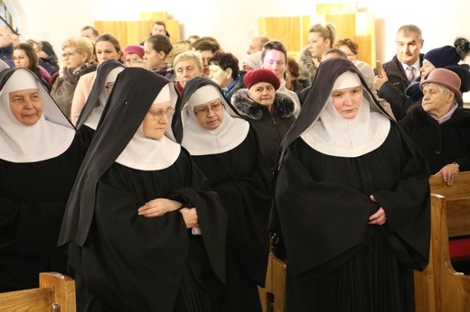 Śluby wieczyste u benedyktynek w Sierpcu