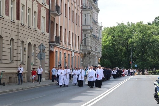 Boże Ciało 2024. Procesja w Katowicach
