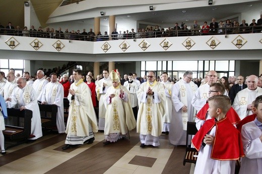 Poświęcenie kościoła Miłosierdzia Bożego w Gliwicach