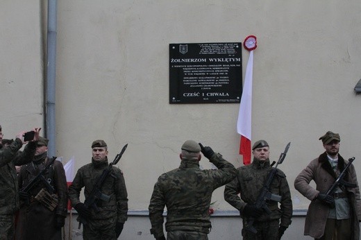 Płock. Pamięci żołnierzy wyklętych