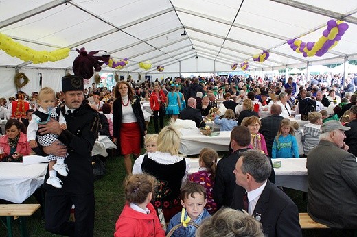 Śląskie dożynki w Pilchowicach