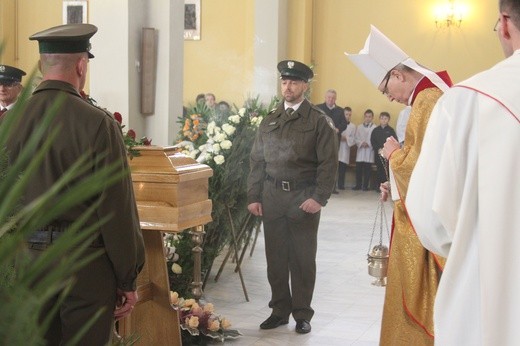 Pogrzeb brata bp. Milewskiego