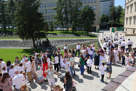 Pielgrzymka dzieci pierwszo- i wczesnokomunijnych do katedry