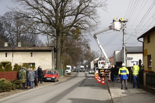 Nowe bocianie gniazdo w Tarnowskich Górach