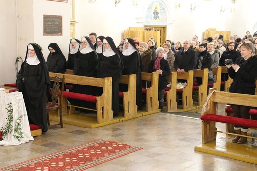 Śluby wieczyste u benedyktynek w Sierpcu