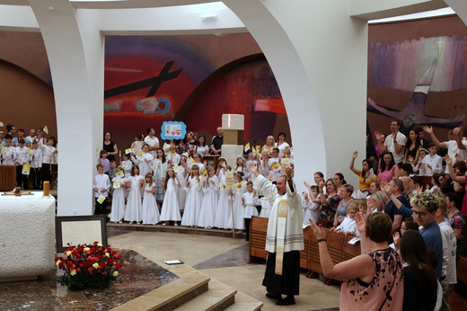 Pielgrzymka dzieci pierwszo- i wczesnokomunijnych do katedry