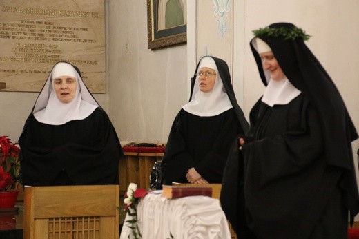 Śluby wieczyste u benedyktynek w Sierpcu