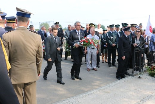 Obchody 76. rocznicy wybuchu II wojny światowej - Szymankowo