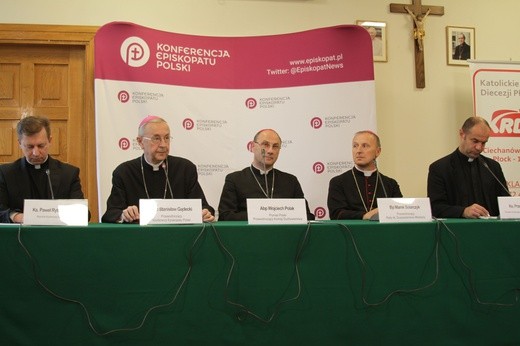 Episkopat w Płocku. Konferencja prasowa