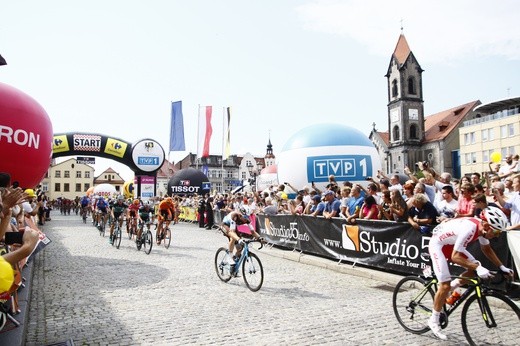 Start Tour de Pologne z Tarnowskich Gór