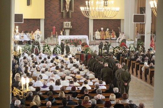 Pogrzeb brata bp. Milewskiego