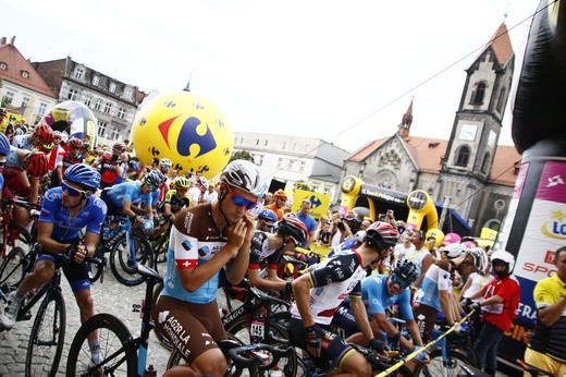 Start Tour de Pologne z Tarnowskich Gór
