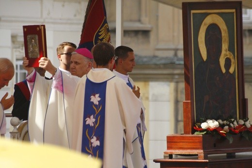 Pielgrzymi na Jasnej Górze