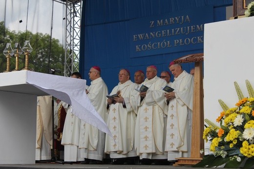 Pułtusk. Msza św. na rozpoczęcie nawiedzenia. Cz. 2