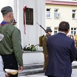 Odsłonięcie tablicy zamordowanych harcerzy w Lublińcu
