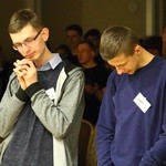 Czuwanie modlitewne młodzieży diecezji elbląskiej.
