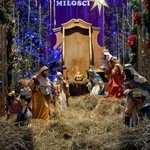 Strzegocin. Bożonarodzeniowa szopka w kościele parafii pw. Matki Bożej Szkaplerznej