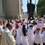Pielgrzymka dzieci pierwszo- i wczesnokomunijnych do katedry