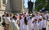 Pielgrzymka dzieci pierwszo- i wczesnokomunijnych do katedry