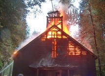 Pożar zabytkowego kościoła