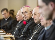 Przewodniczący Episkopatu Polski, abp Stanisłą Gądecki