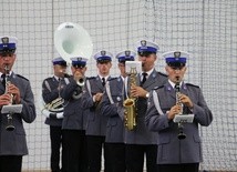 Sztandar dla policji w Przasnyszu