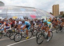 Kolarze Tour de Pologne na Śląsku