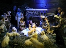 Ubiegłoroczna szopka bożonarodzeniowa w kościele św. Józefa w Pułtusku