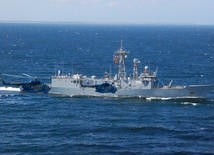 Zderzenie okrętów na Bałtyku