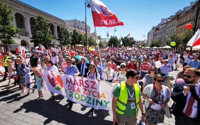 Dziś w Warszawie XVII Narodowy Marsz Życia i Rodziny
