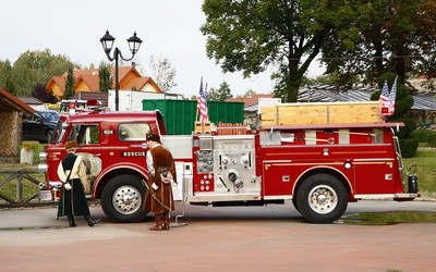 Fire truck z Nowego Jorku w Starych Tarnowicach